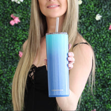 Load image into Gallery viewer, 20oz Ice Shaker Tumbler // Ocean Breeze