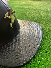 Load image into Gallery viewer, SON OF ZEUS  SNAPBACK CAP // SNAKESKIN