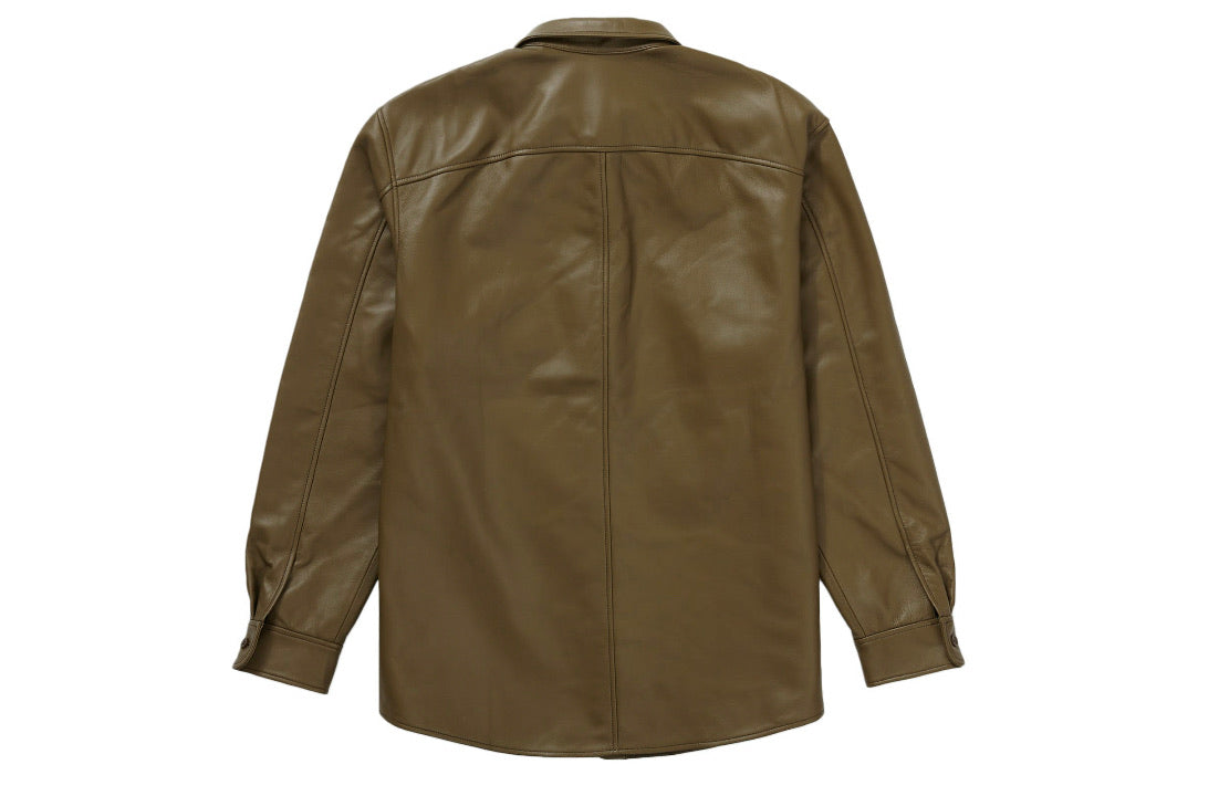 Supreme Leather Shirt-