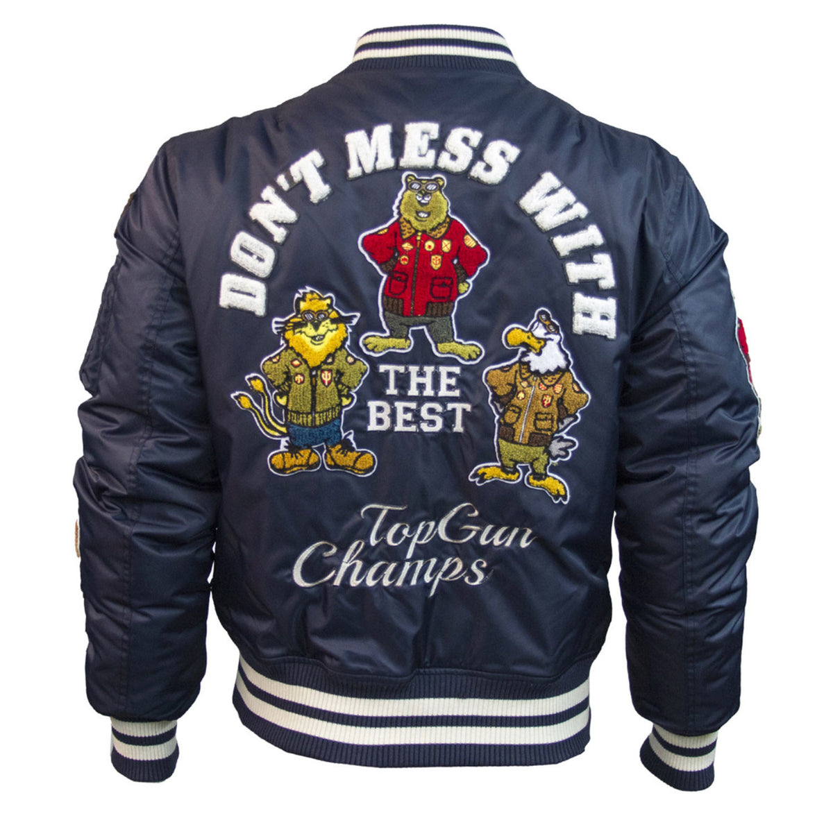 Top Gun MA-1 “Champs” Bomber Jacket – OASIS