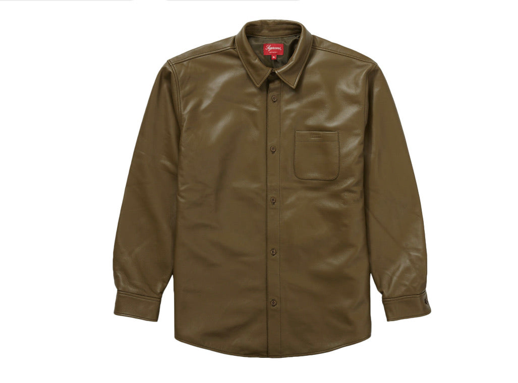 Supreme Leather Shirt