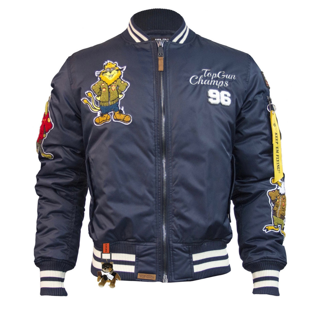 Top Gun MA-1 “Champs” Bomber Jacket – OASIS