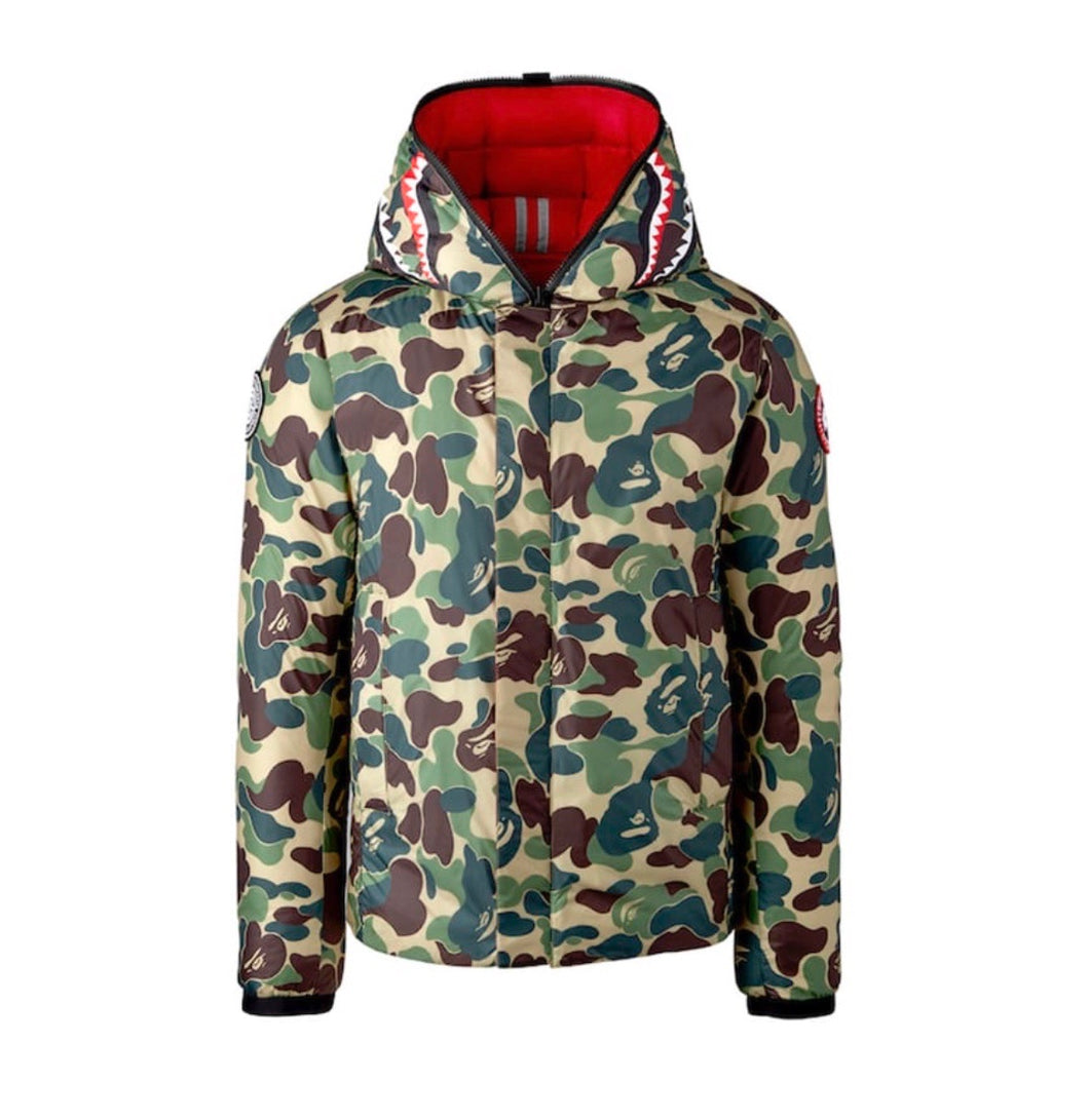 BAPE x Canada Goose x Concepts Crofton Shark Hoodie