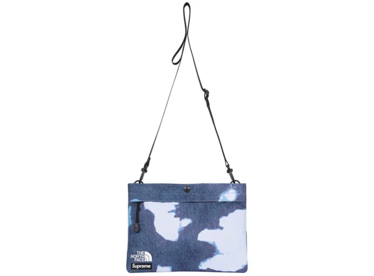 Supreme/ The North Face Bleached Denim Print Shoulder Bag – OASIS
