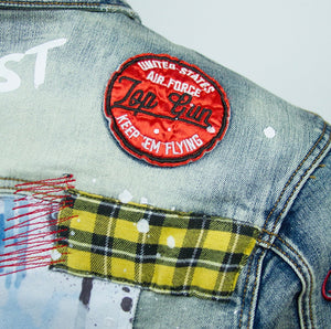 Top Gun Fly 'Em High Denim Jacket