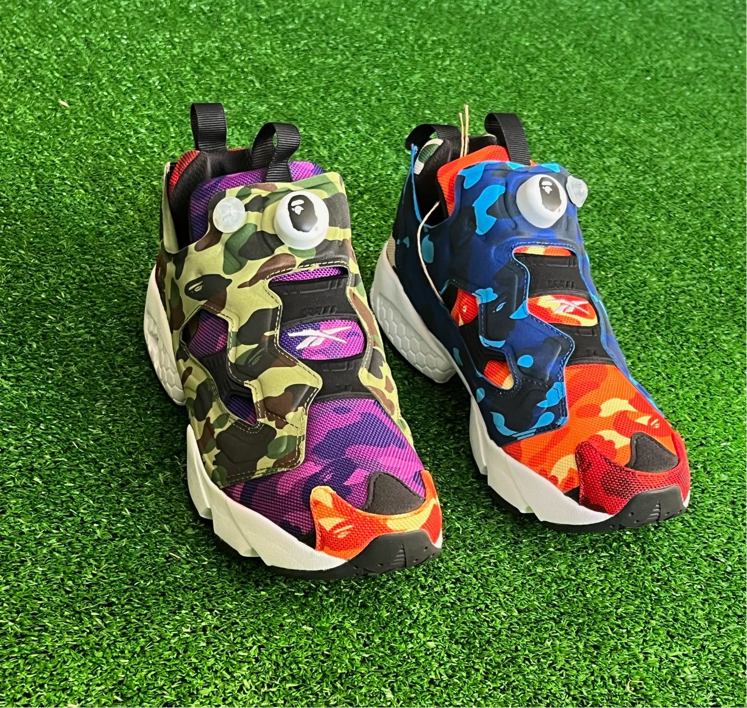 Reebok bape pump best sale fury